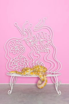 Doodle Bench (Charlotte Colbert x Maison Colbert)