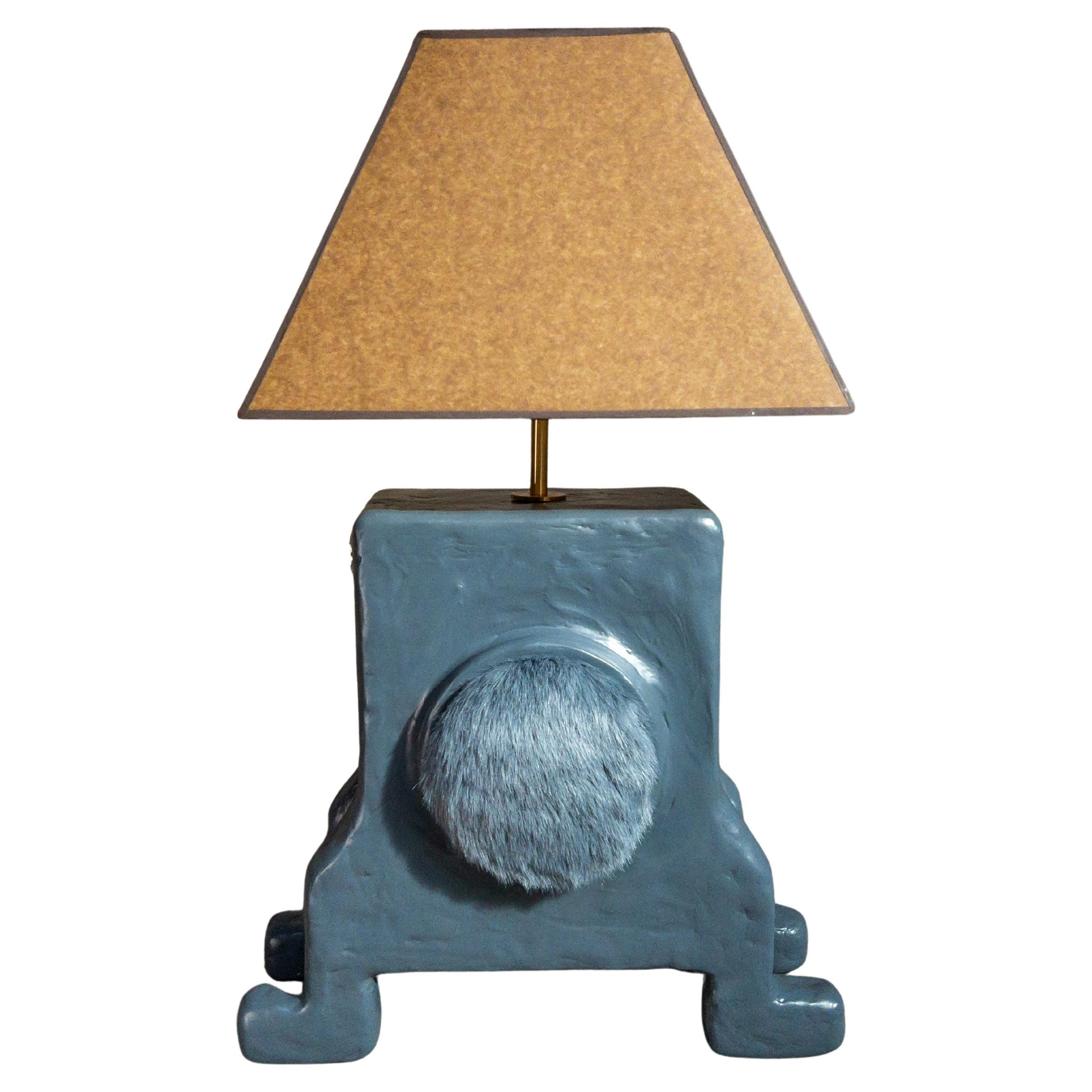 Doodle Lamp in Gypsum & Fiberglass by Brent Warr Studios