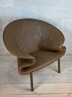 Sillón Moroso Doodle Cuero Premium Italiano Mediano Siglo