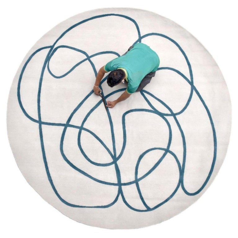 Doodle Small Rug by Art and Loom For Sale at 1stDibs