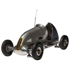 Used Dooling 'Mercury Front Drive' Rail Track Tether Car, circa 1940