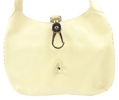 Dooney & Bourke And Dblm6 Off White Leather Shoulder Bag