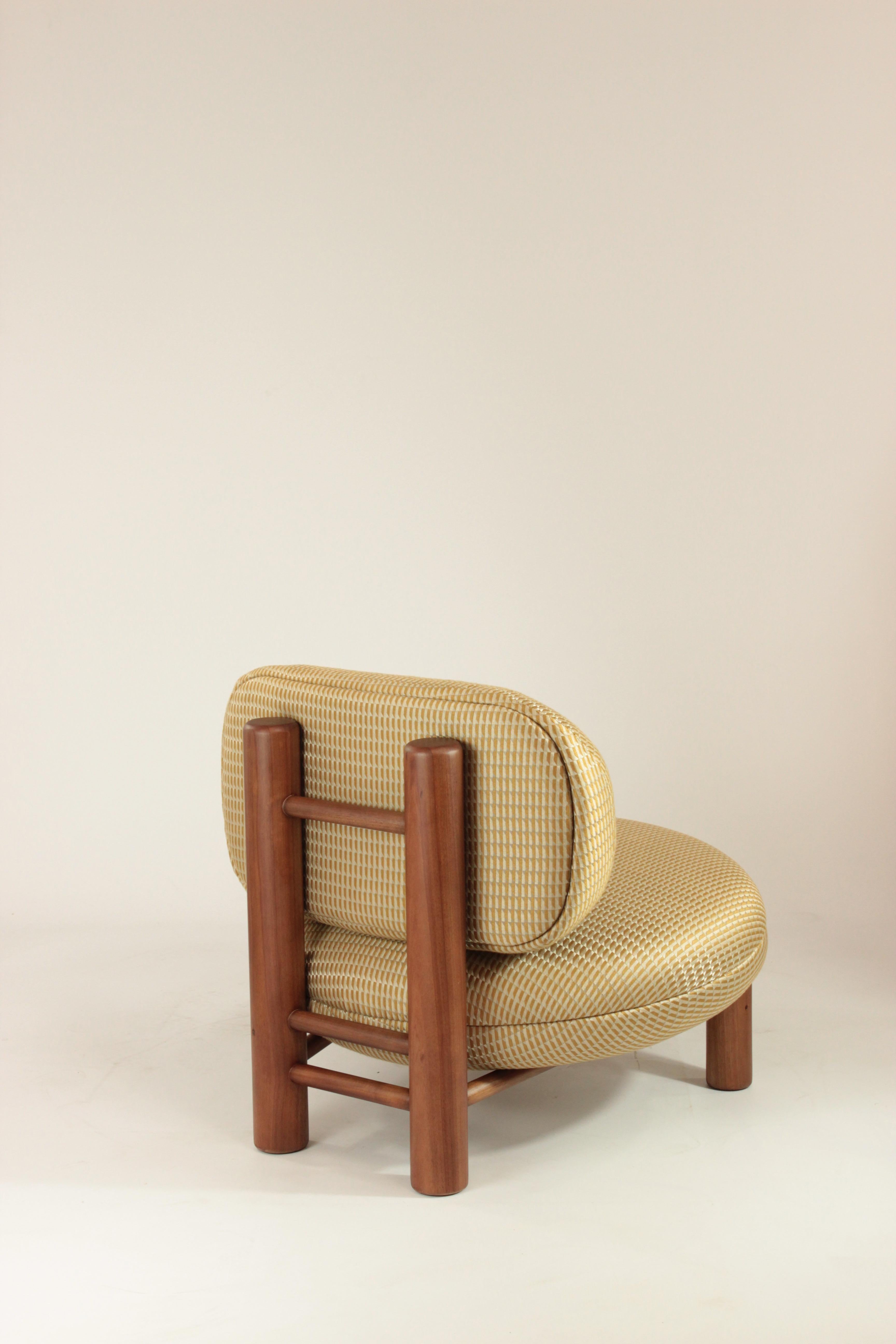 Portuguese DOOQ! Aimi Armchair in Beige For Sale
