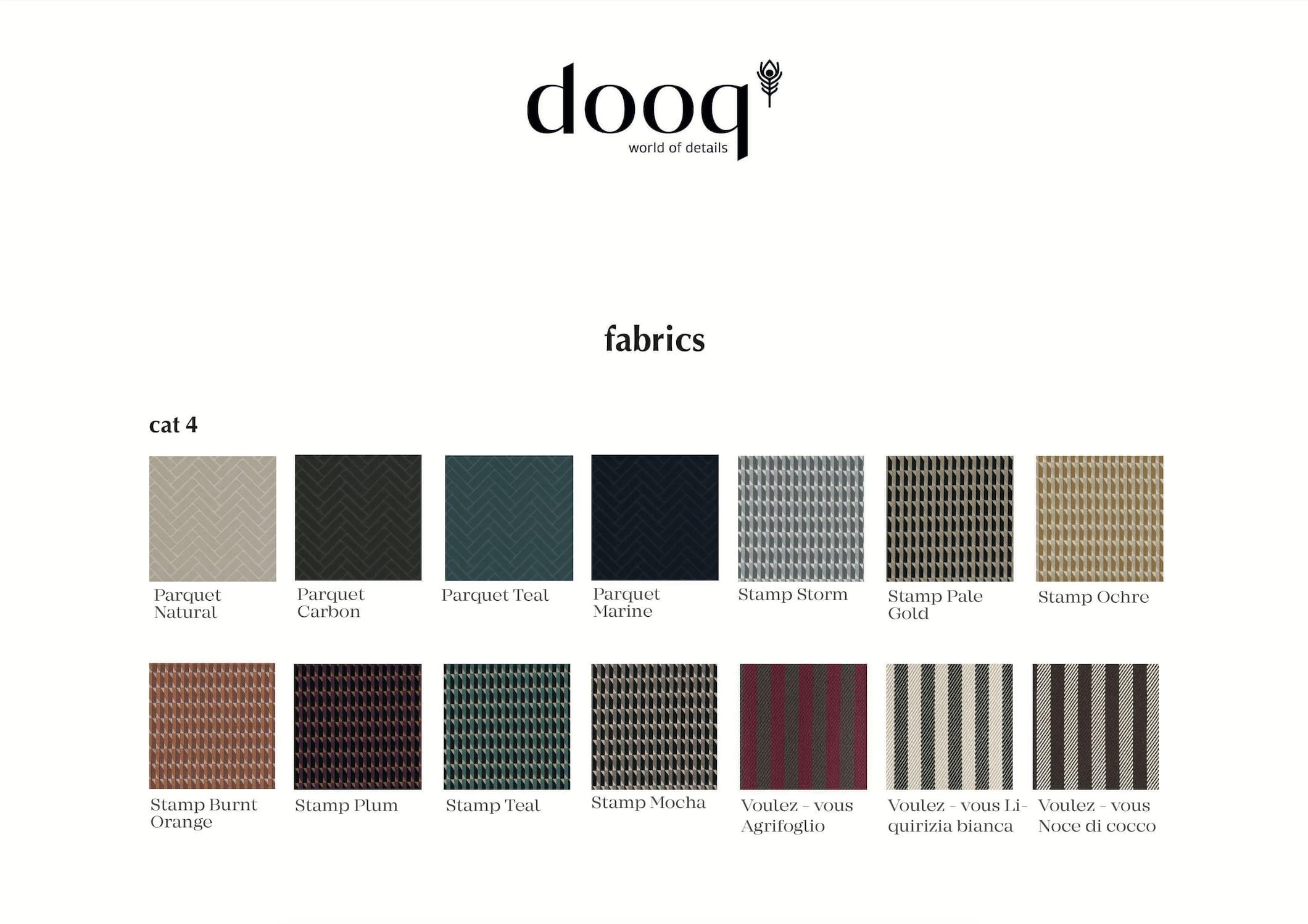 DOOQ Bauhaus Inspired Pouf L'unité in bouclé and Rust Fabric For Sale 2