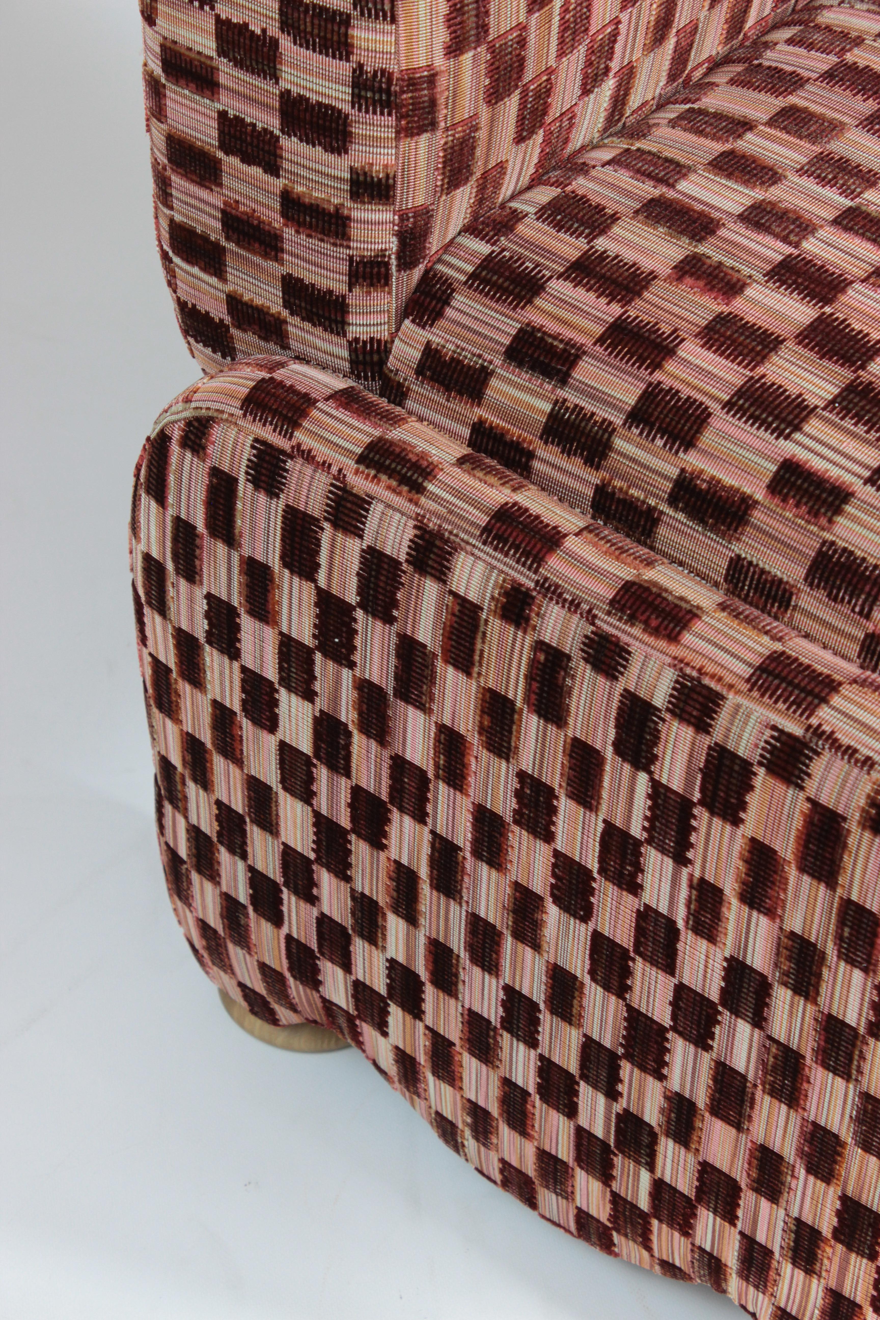 DOOQ! Cindy Chair withou arms in Red Fabric For Sale 4