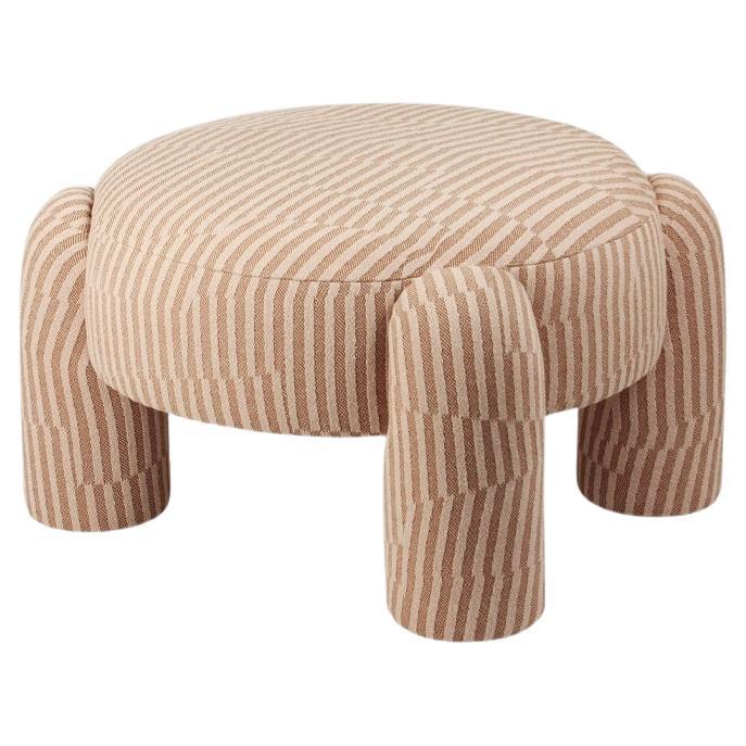 DOOQ! Marlon Pouf, Light Orange and Pink by Pietro Franceschini For Sale