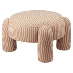 DOOQ! Marlon Pouf, Light Orange and Pink by Pietro Franceschini
