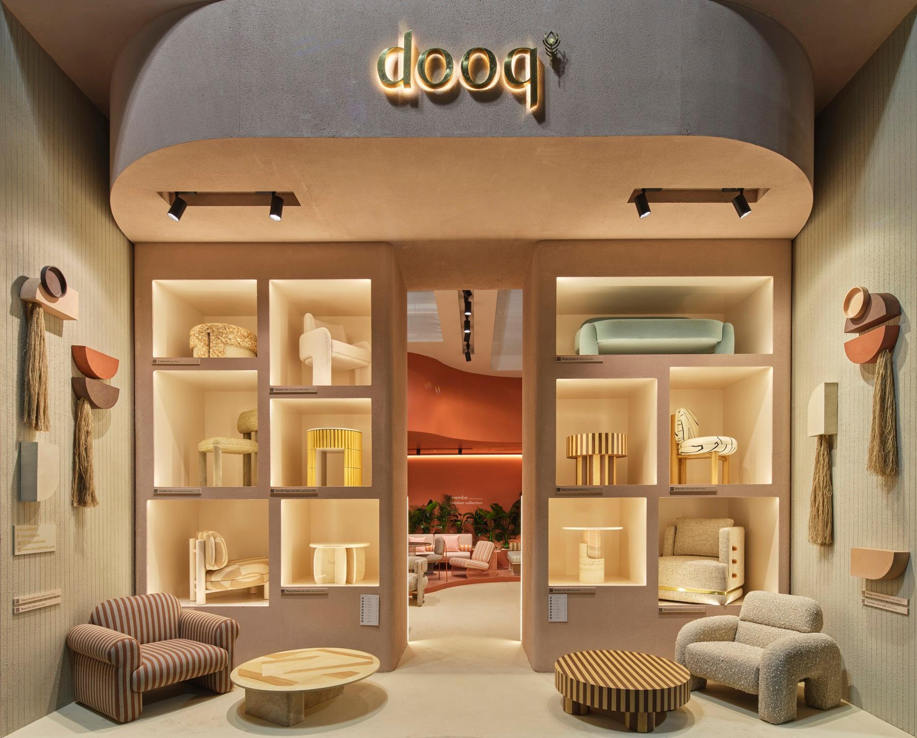 Mid-Century Modern DOOQ ! NOUVEAU ! Décor mural The Moderns Modern I en céramique en vente