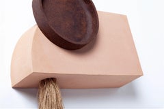 DOOQ! NEU! Thabit III Wandschmuck aus Keramik, Moderne der Mitte des Jahrhunderts