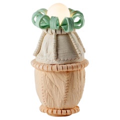 DOOQ Lampada Marjorelle Fresia, moderna di metà secolo, in colore nudo
