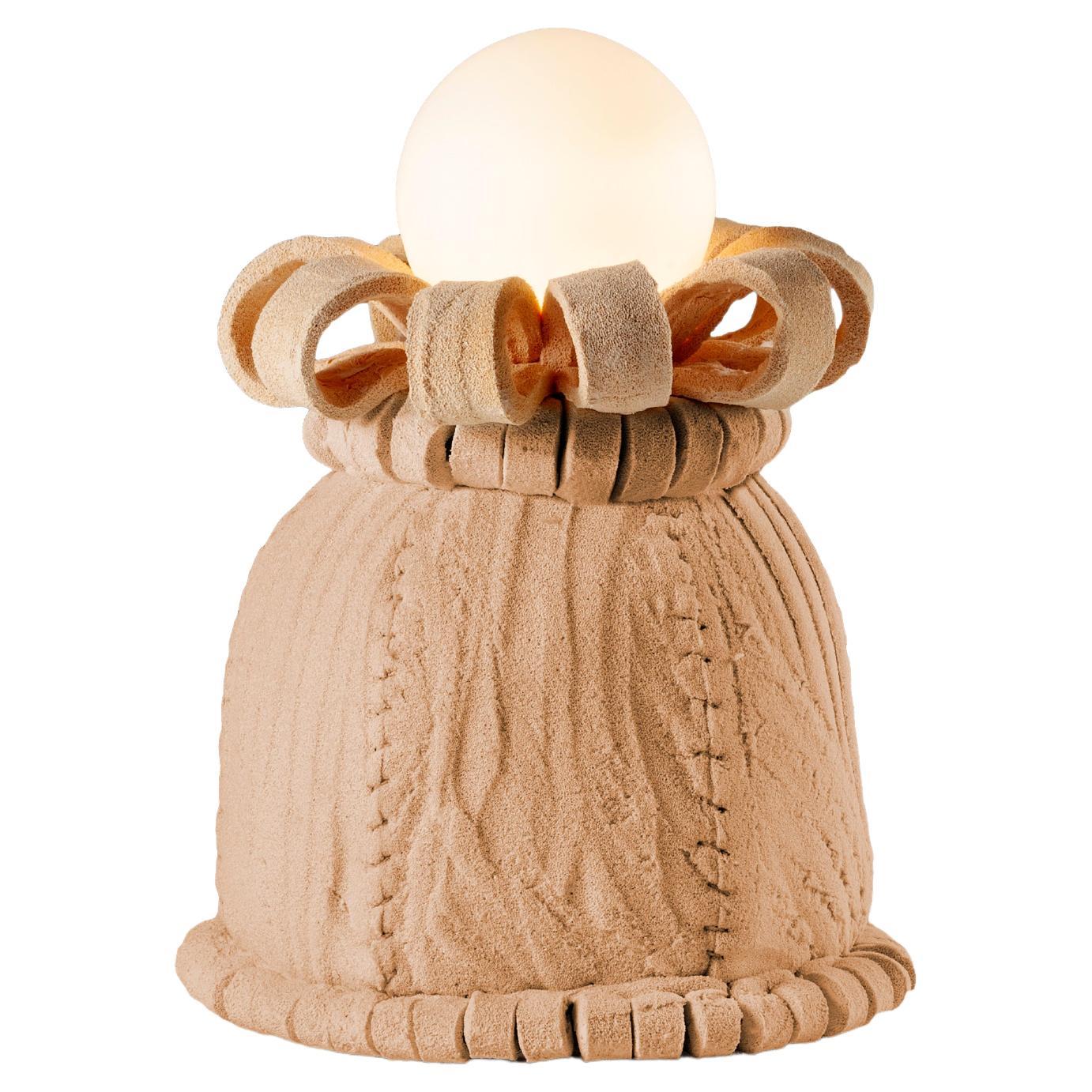 DOOQ Lampada Marjorelle Iris, moderna di metà secolo, in nudo scuro in vendita