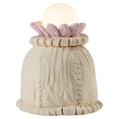 DOOQ Moderne Marjorelle Lily-Lampe in Nude, Mid-Century Modern