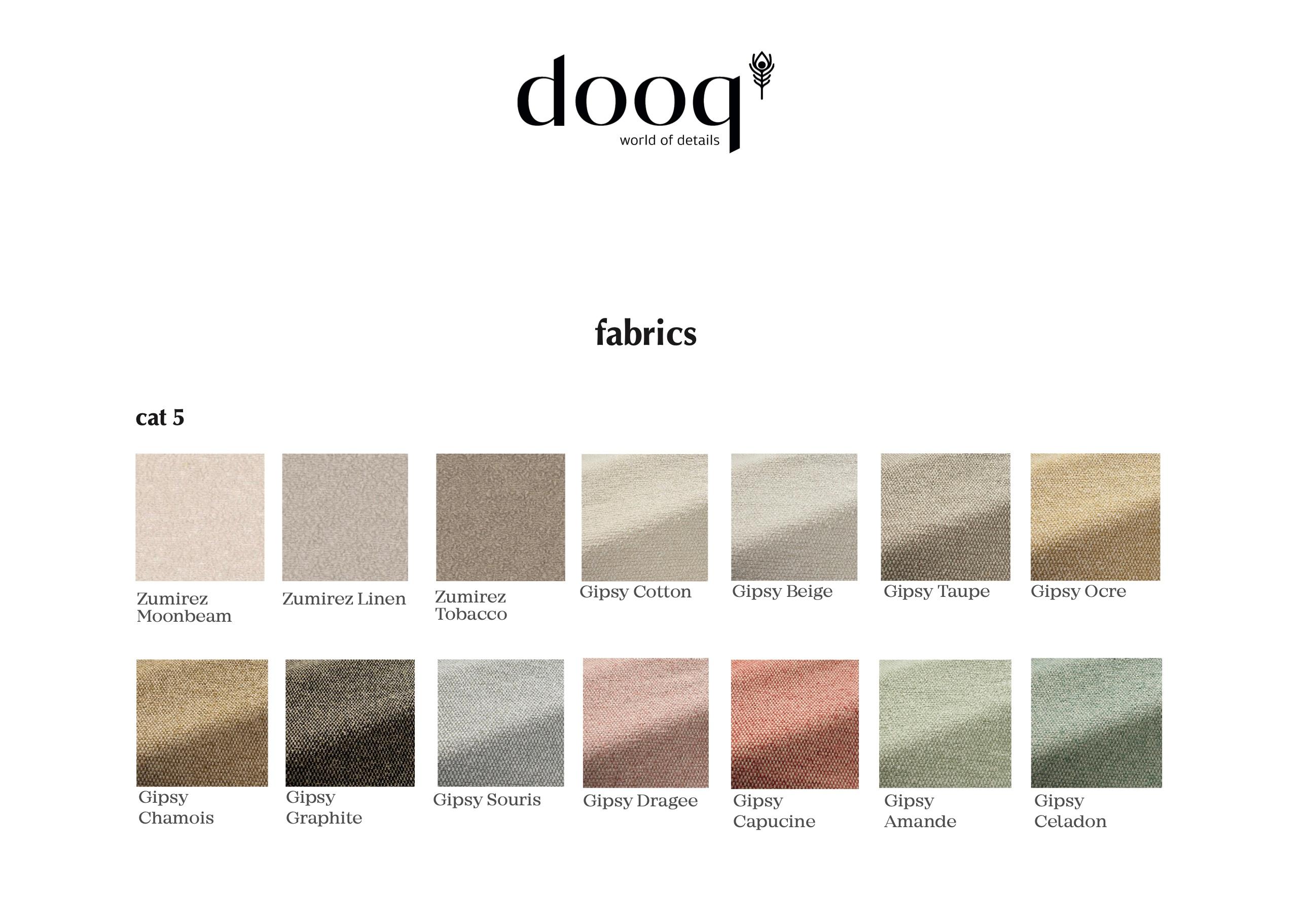 DOOQ! Neu! Moderner Barsessel Camelia in Beige und Grau mit vollständig gepolstertem Stoff im Zustand „Neu“ im Angebot in Lisbon, PT