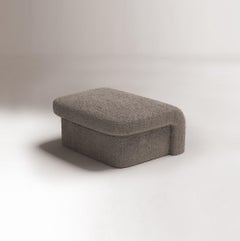 DOOQ! NEW! MODERN! Slide Pouf in Green