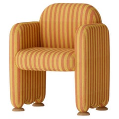 ¡DOOQ! ¡NUEVO! Silla Cindy modernista orgánica con brazos