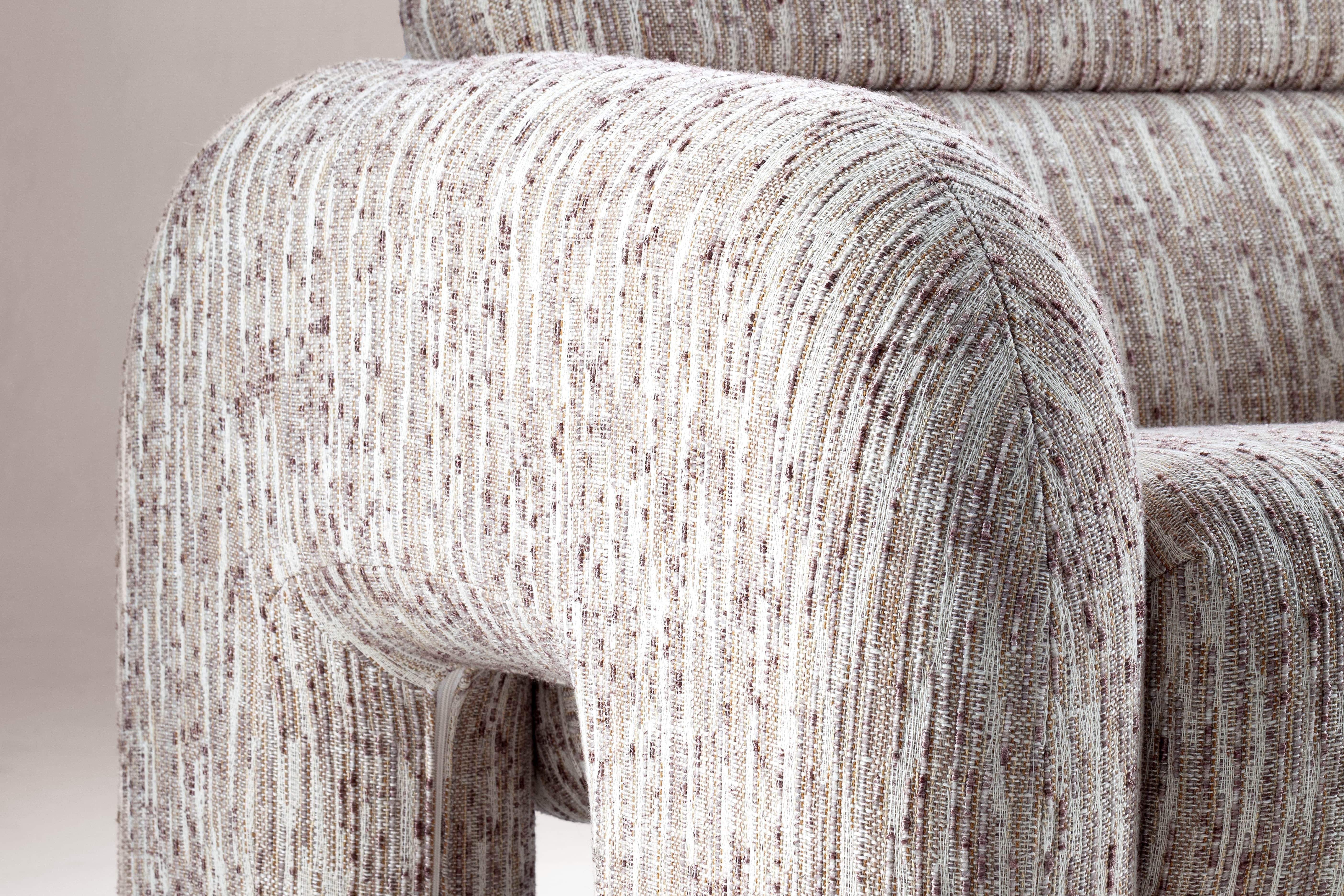 XXIe siècle et contemporain DOOQ ! NOUVEAU ! Fauteuil moderniste organique Vertigo en blanc en vente