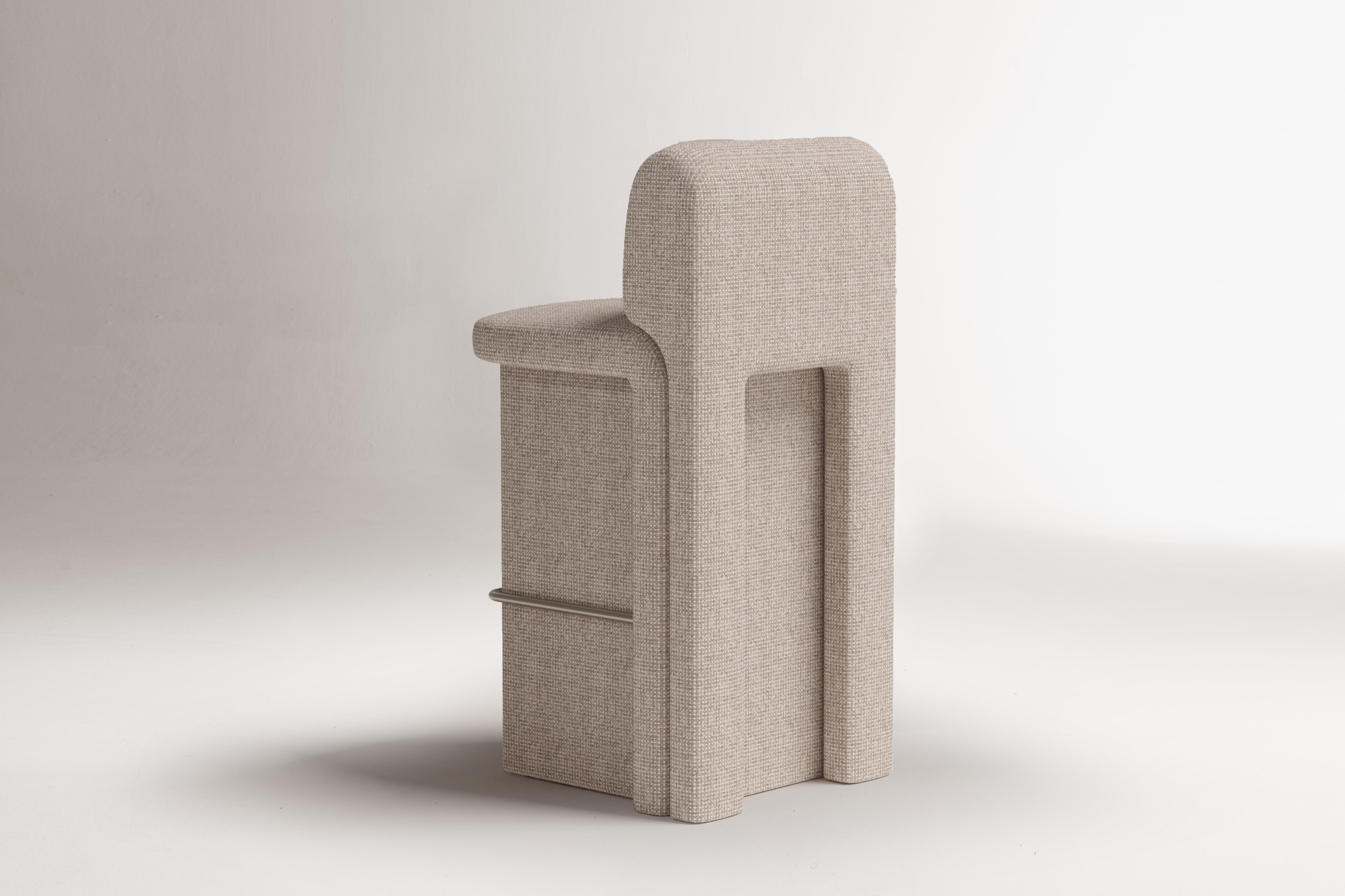Fabric DOOQ NEW Slide Counter Chair For Sale