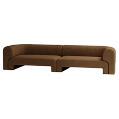 DOOQ NEW Slide Modular Couch in Brown
