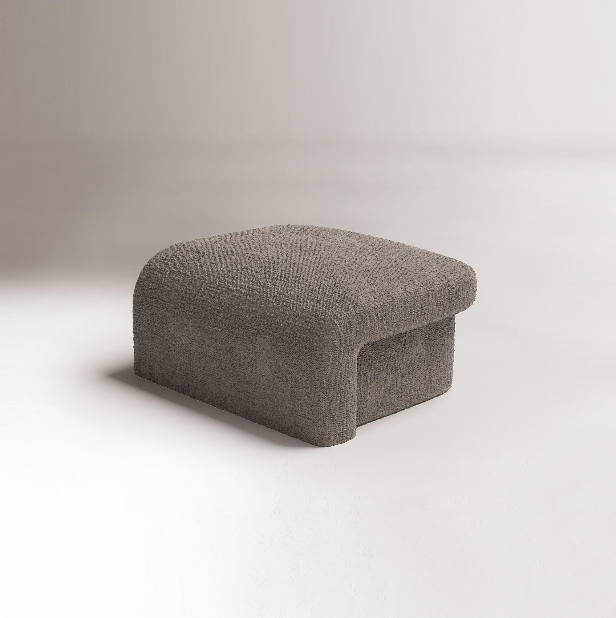 Moderne DOOQ NEW Pouf Slide en gris foncé en vente