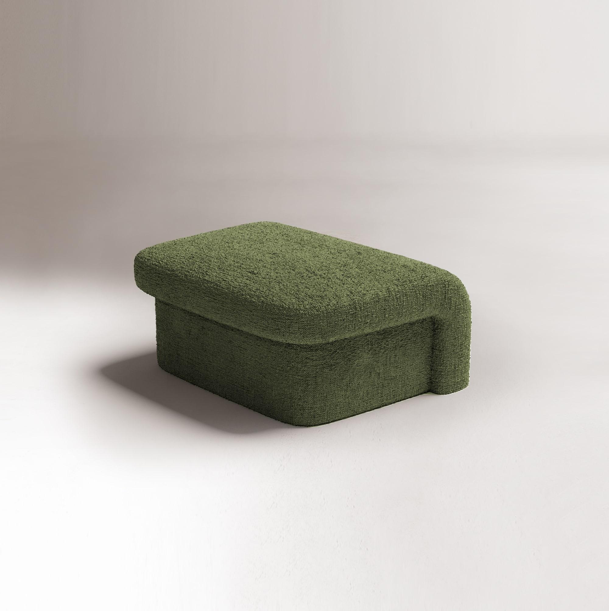 Portugais DOOQ NEW Pouf Slide en gris foncé en vente