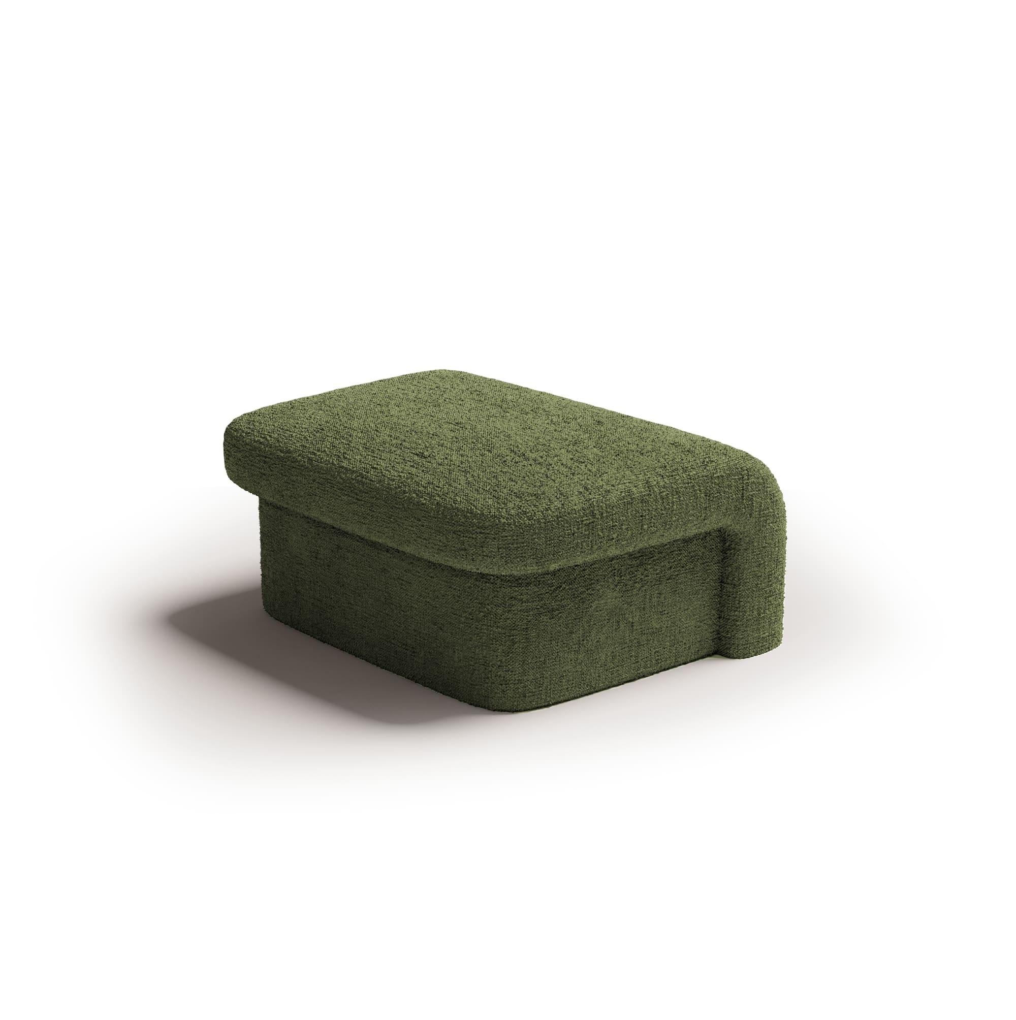 XXIe siècle et contemporain DOOQ NEW Pouf Slide en gris foncé en vente