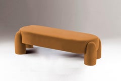 DOOQ Organic Marlon Daybed I, Dark Yellow Kvadrat by P. Franceschini, w=150