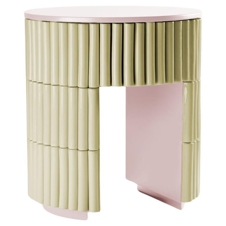 DOOQ Table d'appoint organique The Moderns Handmade Portuguese Tiles Nouvelle Vague