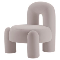 DOOQ ! Fauteuil moderne organique en gris Kvadrat de P.Franceschini