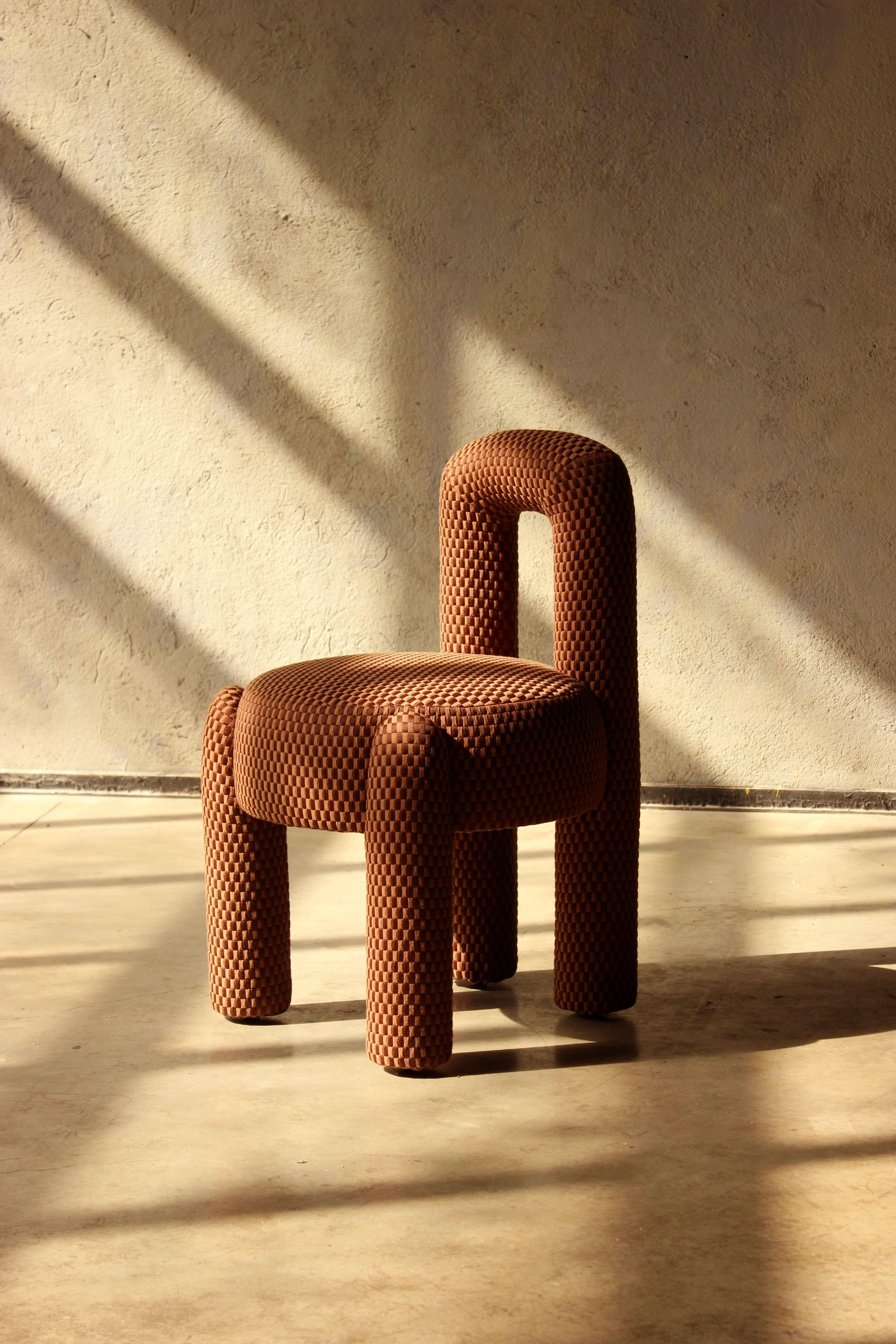 DOOQ ! Chaise moderne organique jaune foncé Kvadrat de P.Franceschini en vente 5