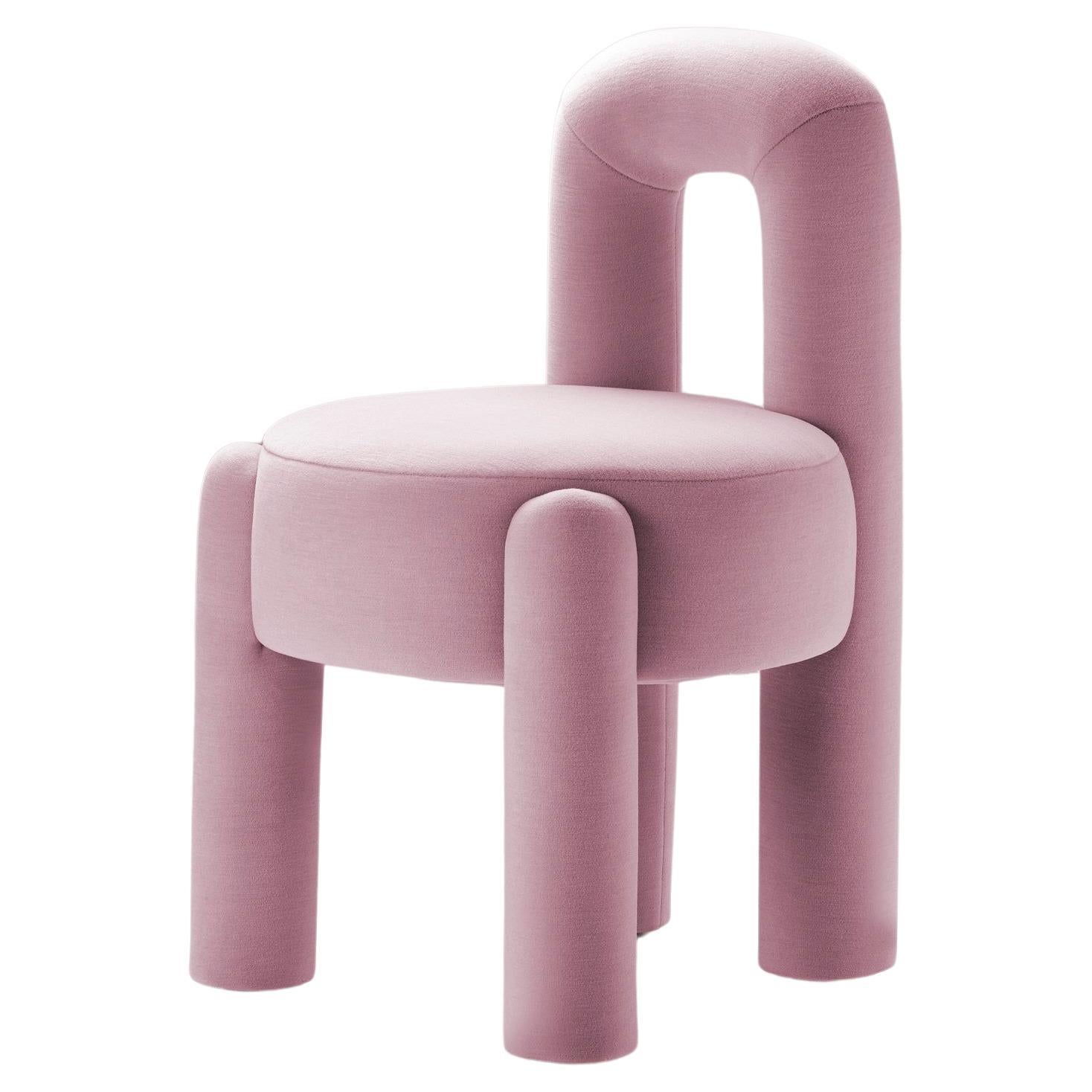 DOOQ ! Chaise moderne organique rose Kvadrat de P.Franceschini