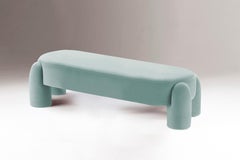 DOOQ Organic Modern Marlon Daybed I, Mint Kvadrat by P. Franceschini, w=150
