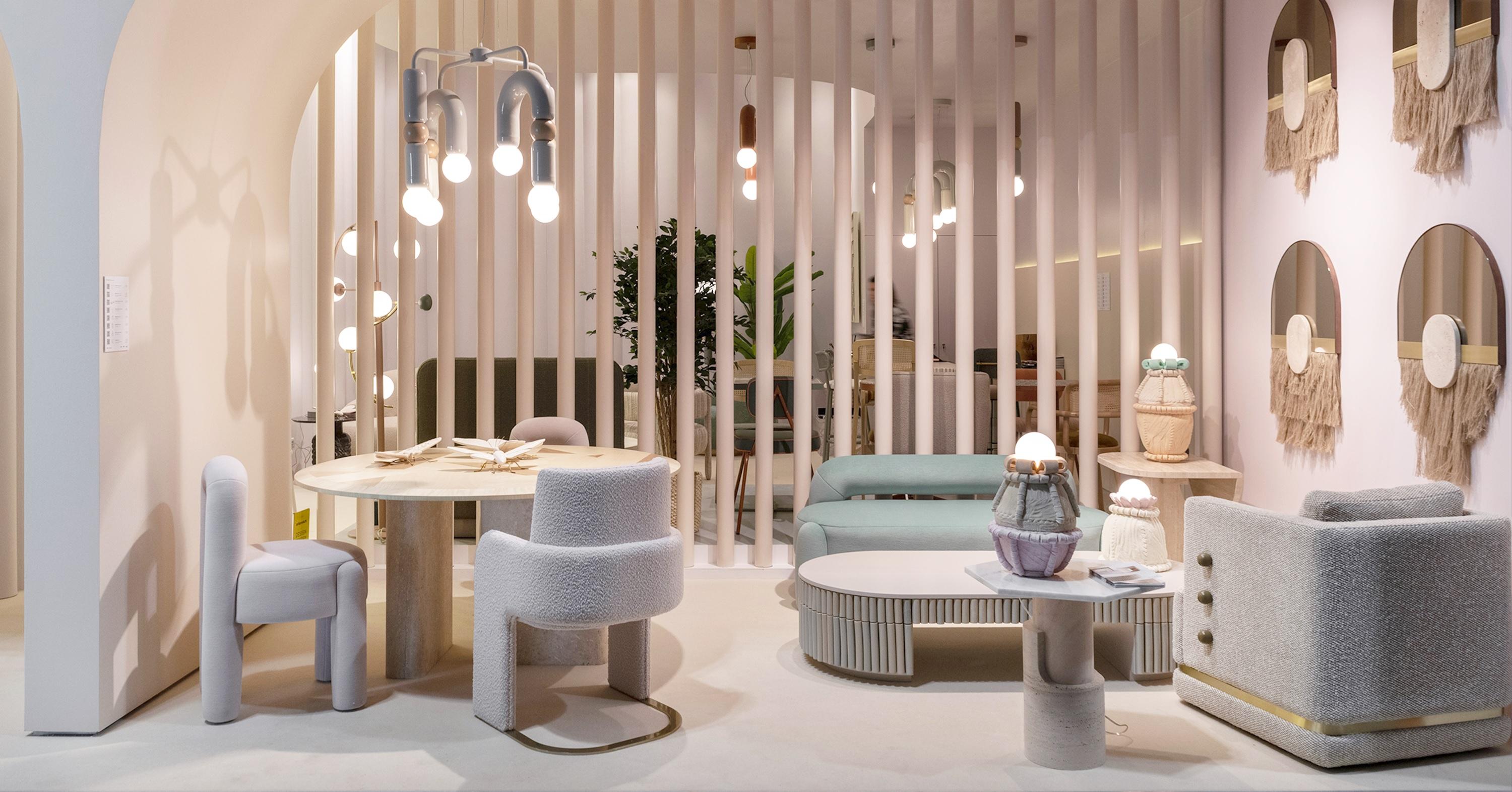 DOOQ Cama de día moderna orgánica Marlon II, marrón Kvadrat by P. Franceschini, Anch=240 Siglo XXI y contemporáneo en venta