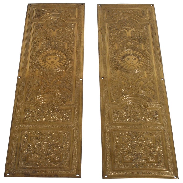 Door Finger Plates, circa 1885 at 1stDibs
