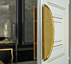 Door Handle Amazing Design Different Finishes Decorated with Micromosaic