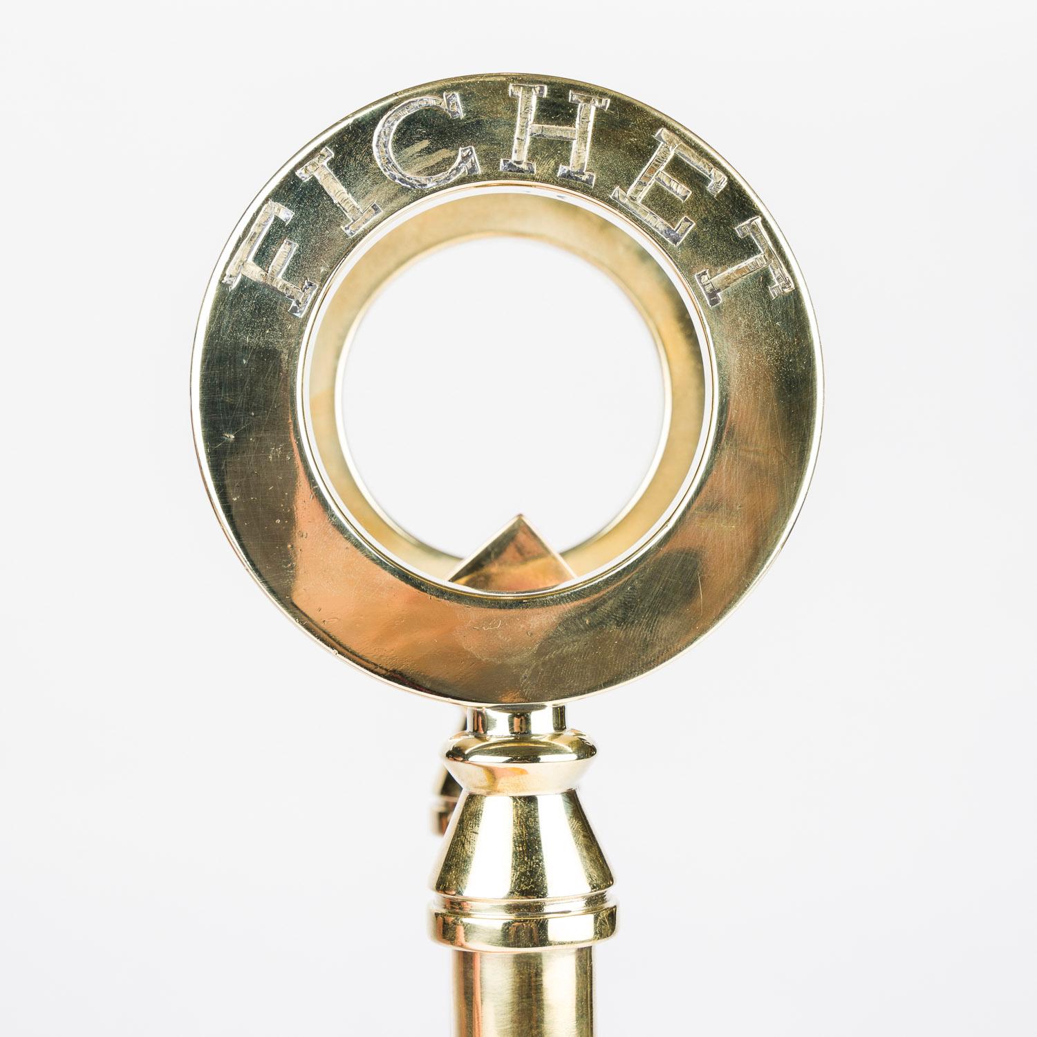 Door handles in the form of keys by Alexandre Fiche of Paris For Sale 5