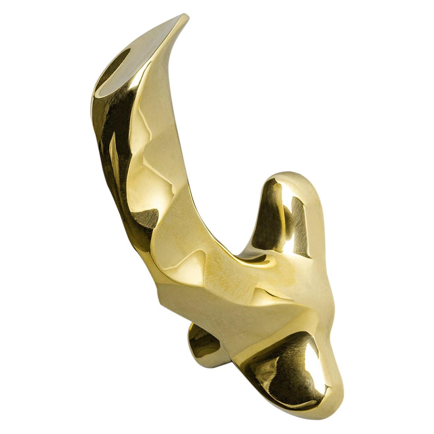 Door knob solid brass model "Milà no.1" Antoni Gaudi Spanish modernism design  For Sale
