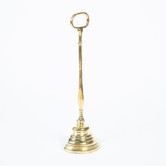 Door Stop, English, 19th Century, Brass with Weighted Base