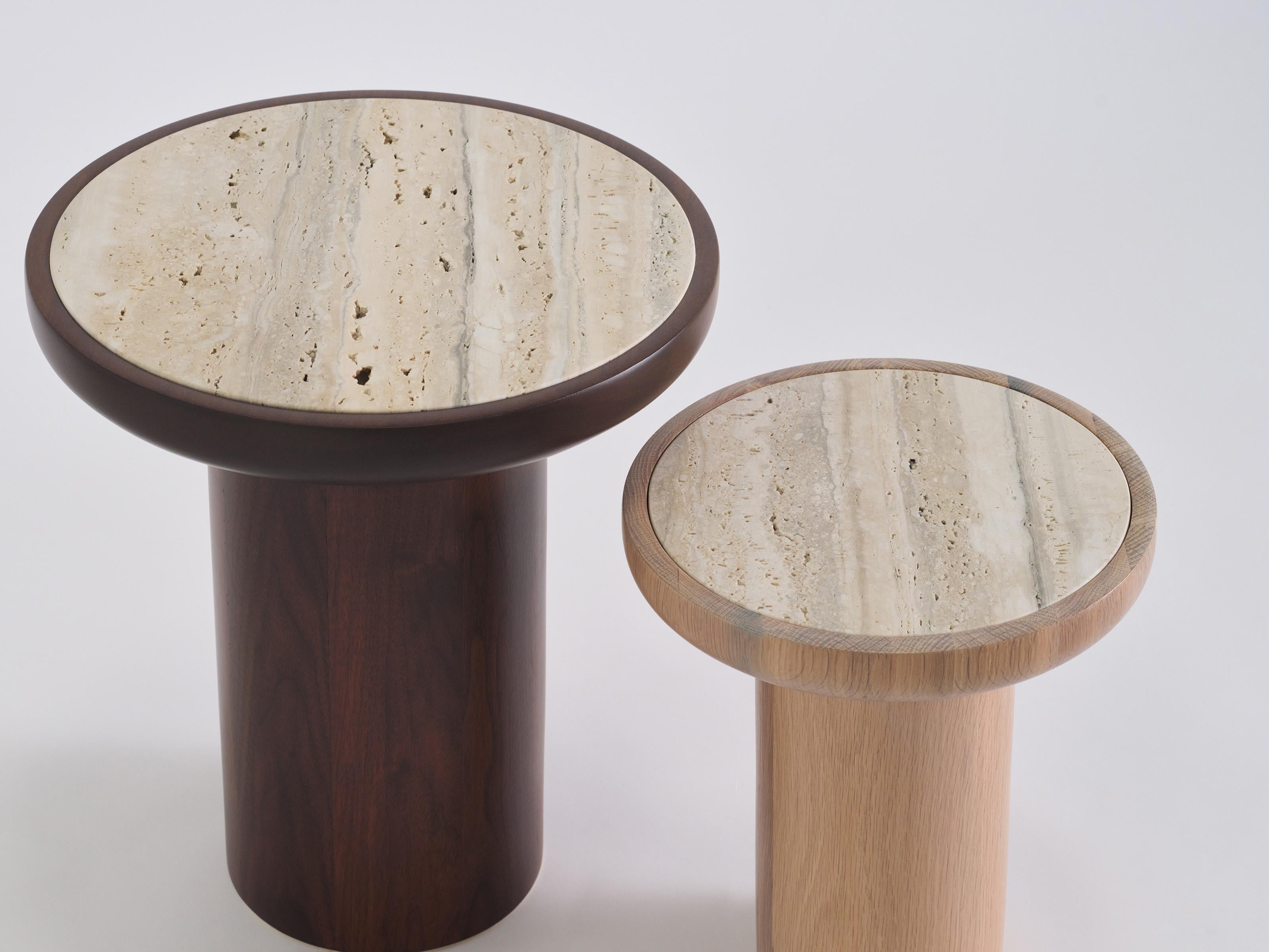 Travertin Table d'appoint Doost 14