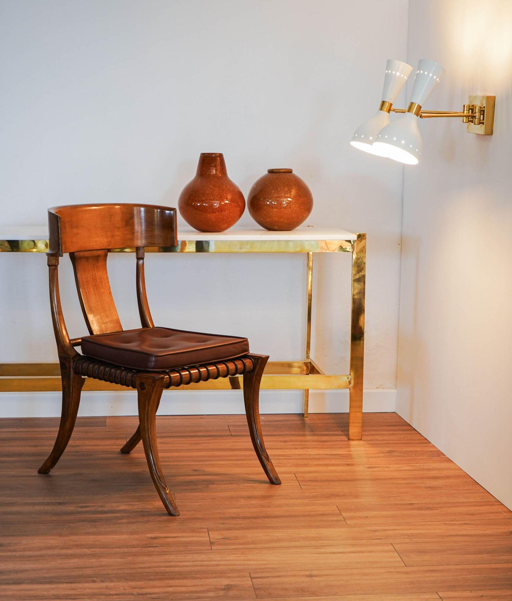 Doppio, pair of sconces rotating with pivot heads, twin lights. Piattelli design For Sale 6