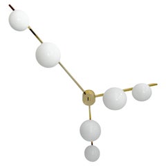 Doppio Trio Globe Flush Mount by Fabio Ltd