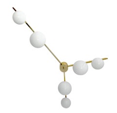 Doppio Trio Globe Flush Mount