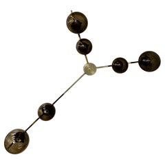Doppio Trio Globe Flush Mount