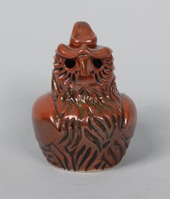 Dora de Larios Ceramic Owl Sculpture