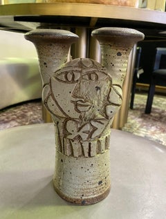 Dora De Larios Signed Mexican American California Mid-Century Pottery Sculpture