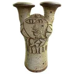Dora De Larios Signed Mexican American California Mid-Century Pottery Sculpture
