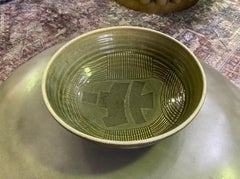 Dora De Larios Signed Mexican American California Midcentury Studio Pottery Bowl