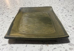 Dora De Larios Signed Mexican American California Studio Pottery Art Plate