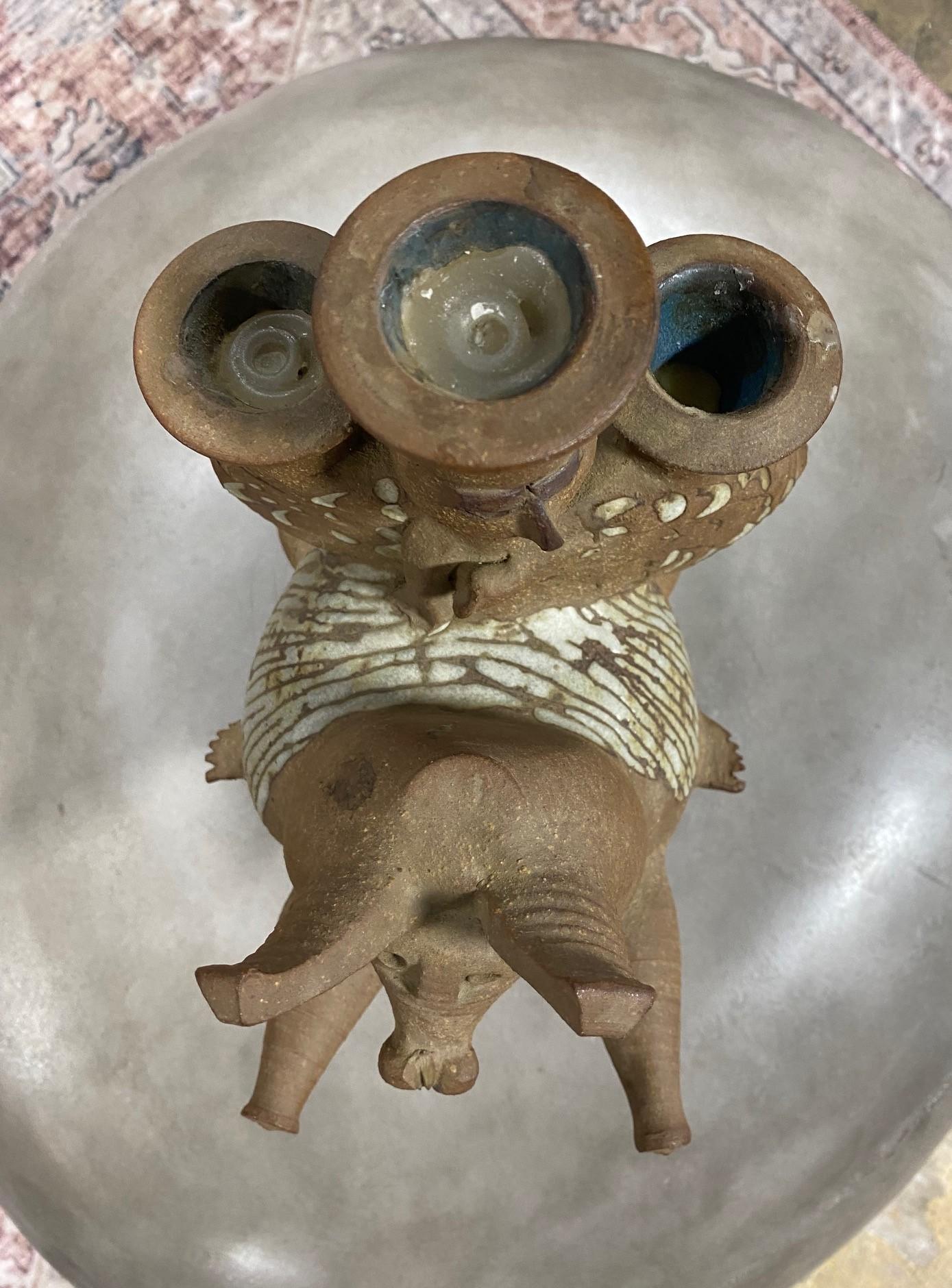 Dora De Larios, scultura in studio Pottery firmata, messicano-americana della California in vendita 6