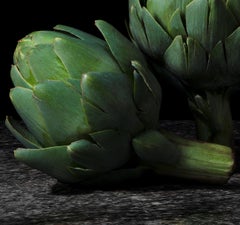 Alcachofas. From The  Bodegones  still life color photography  Series