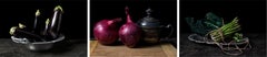 Berenjenas, Cebollas con Jarrito et Esparragos